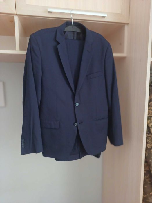 Костюм чоловічий темно-синій W.E