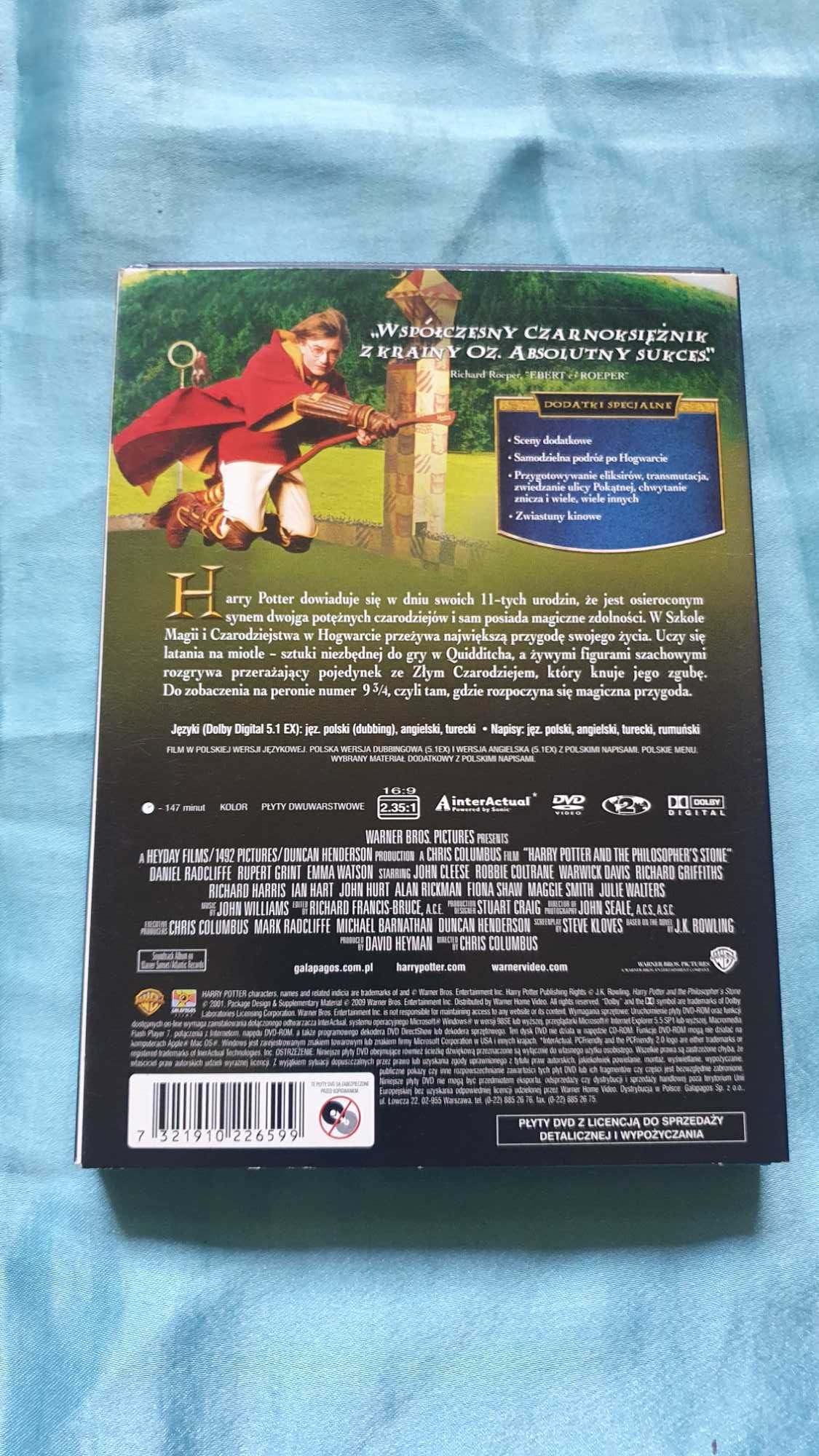 Harry Potter i Kamień Filozoficzny  DVD