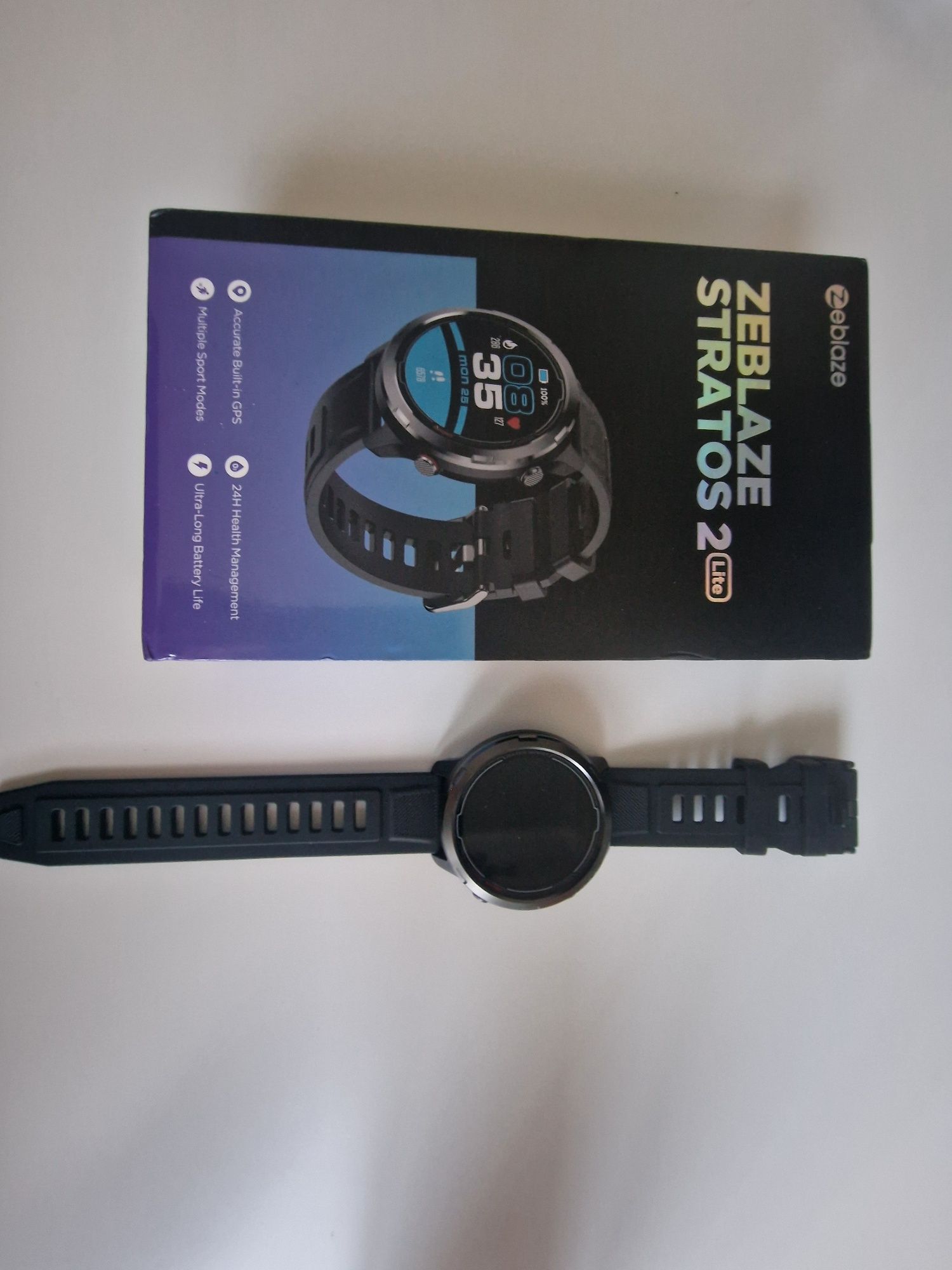 Smartwatch com GPS Zeblaze Stratos Lite
