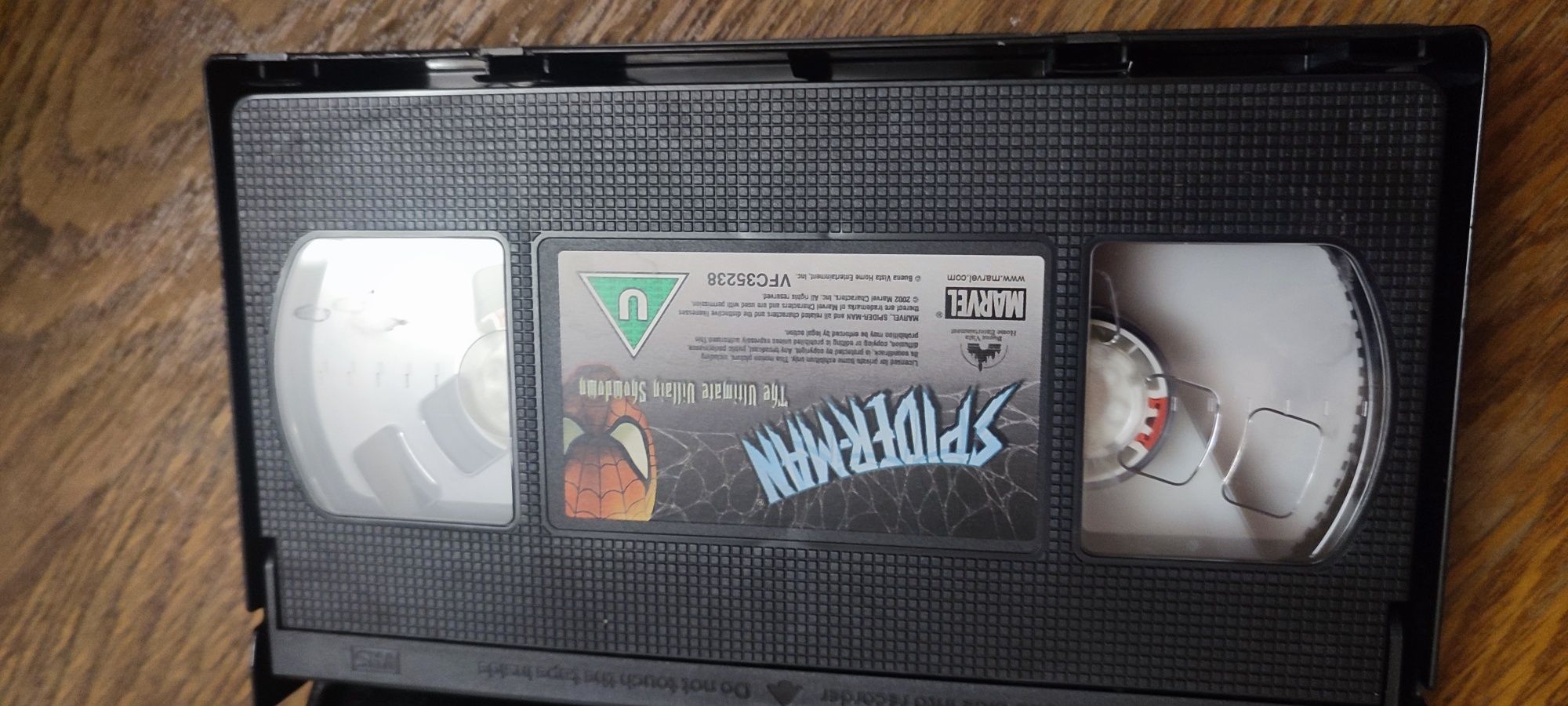 Kaseta VHS Spiderman bajka film