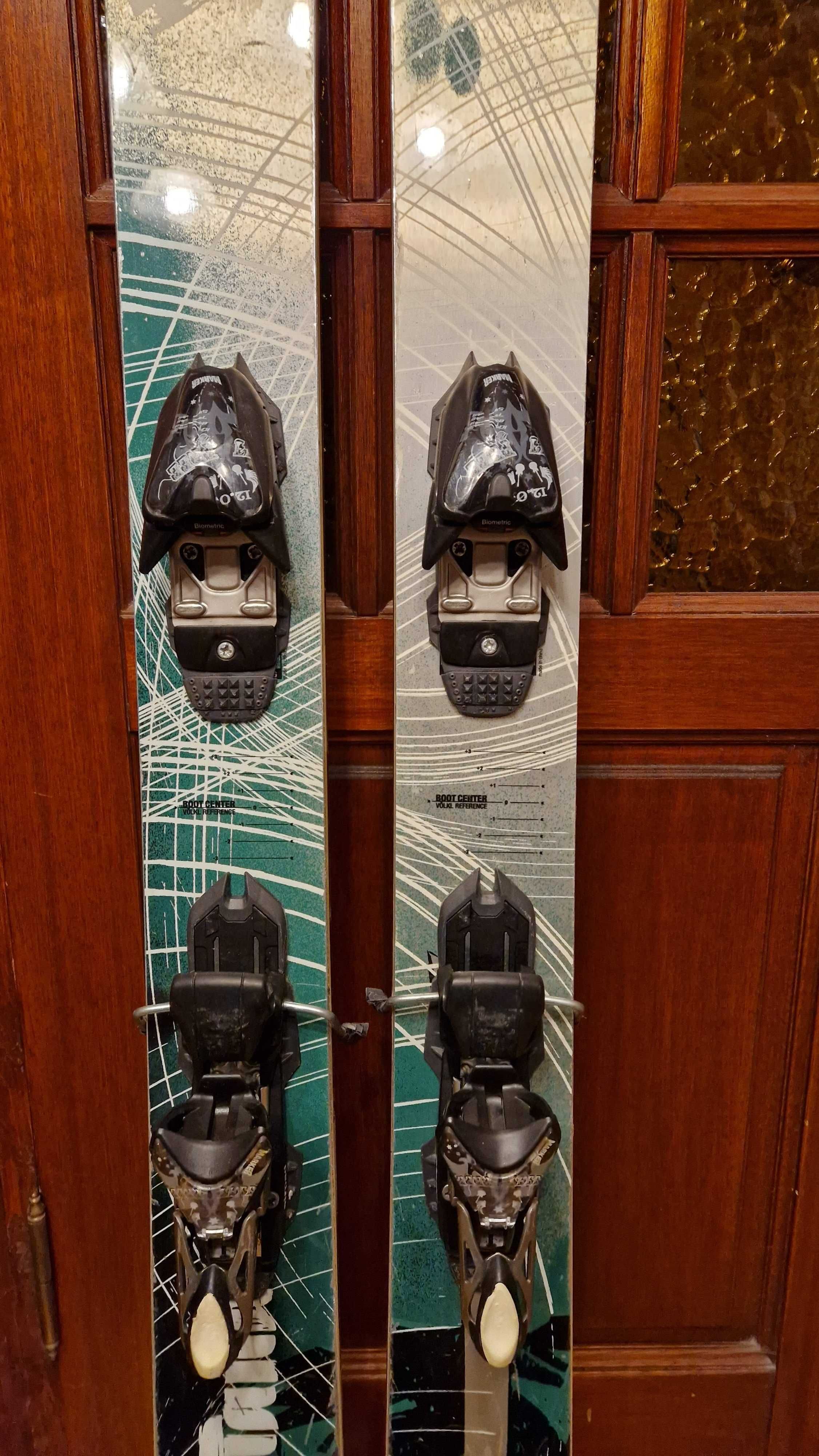 Narty Volkl Katana 190 cm freeride szer. 111 mm + wiązania Marker Free