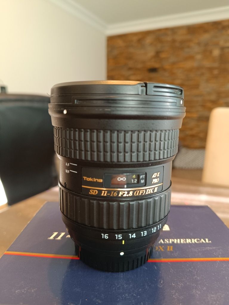 Objetiva Tokina 11-16 f2.8 Nikon