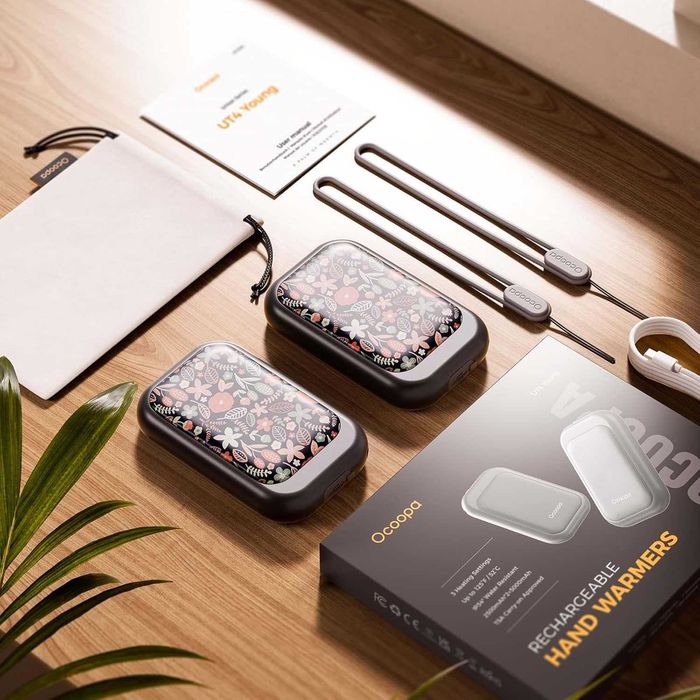 Ogrzewacz do rąk OCOOPA UT4 Young, 5000 mAh, magnetyczne, 2 szt.