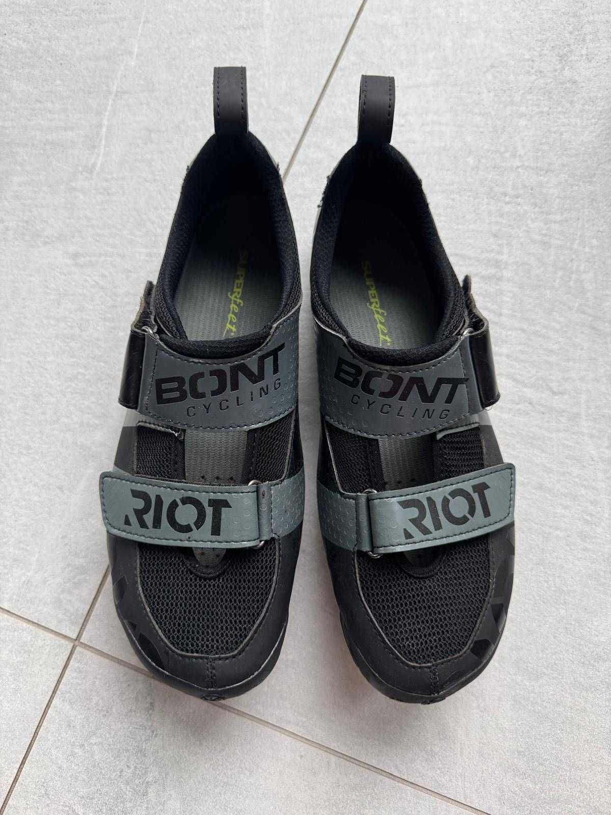 Bont Riot TR + but rowerowy triathlonowy 43