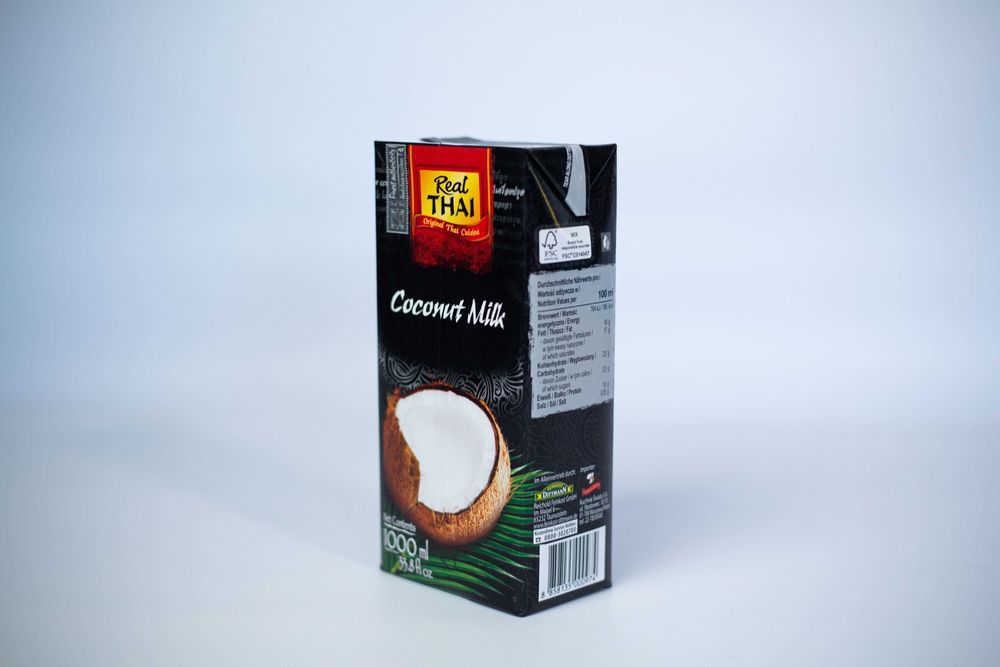 Mleko kokos 1 l Real Thai x 12 szt