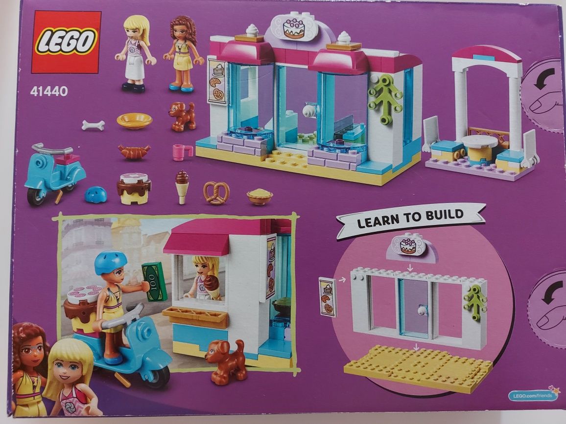 Nowe klocki lego friends 41440 lalki piekarnia wHeartlake City domek