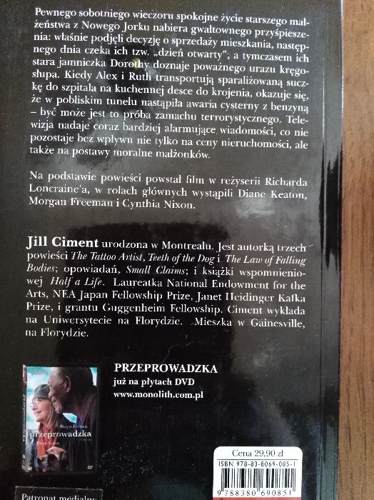 Przeprowadzka. Jill Ciment