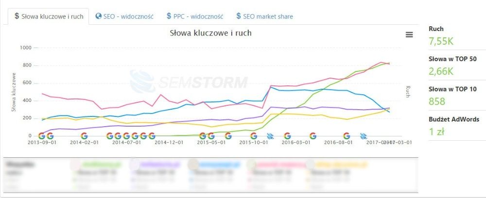 Pozycjonowanie (SEO) stron internetowych, sklepów Google TOP10