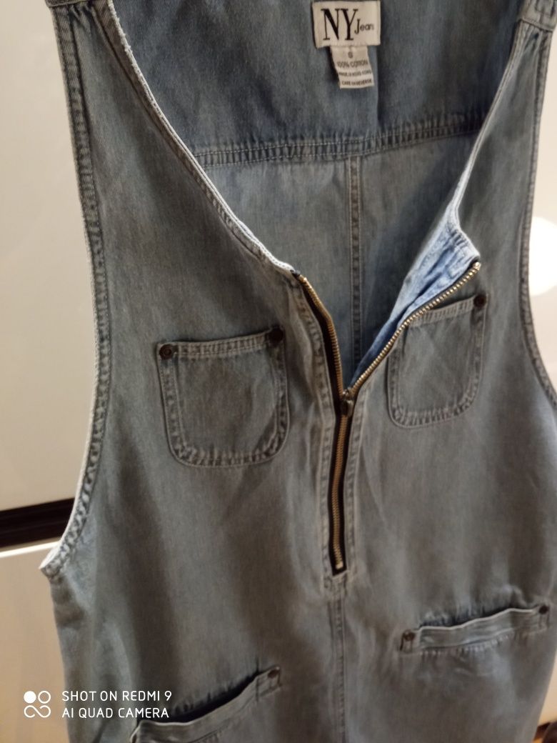 Sukienka jeansowa NY Jeans szmizjerka S 36