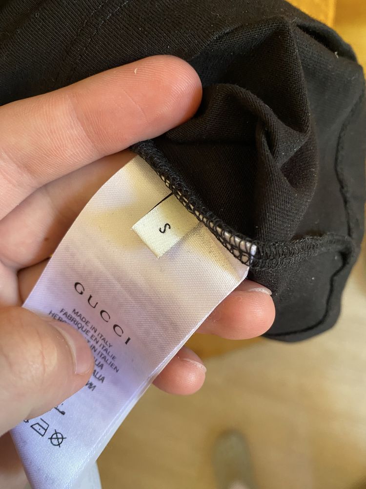 Футболка gucci red wolf size S