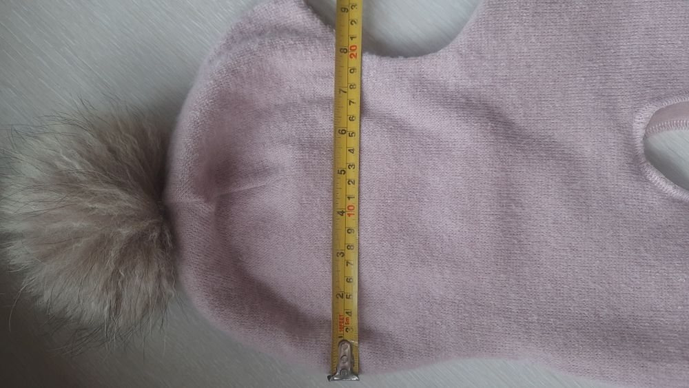 Шапка-шолом для дівчинки