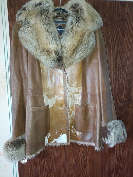 Продам дублянка натуральна шкіра розмір 52