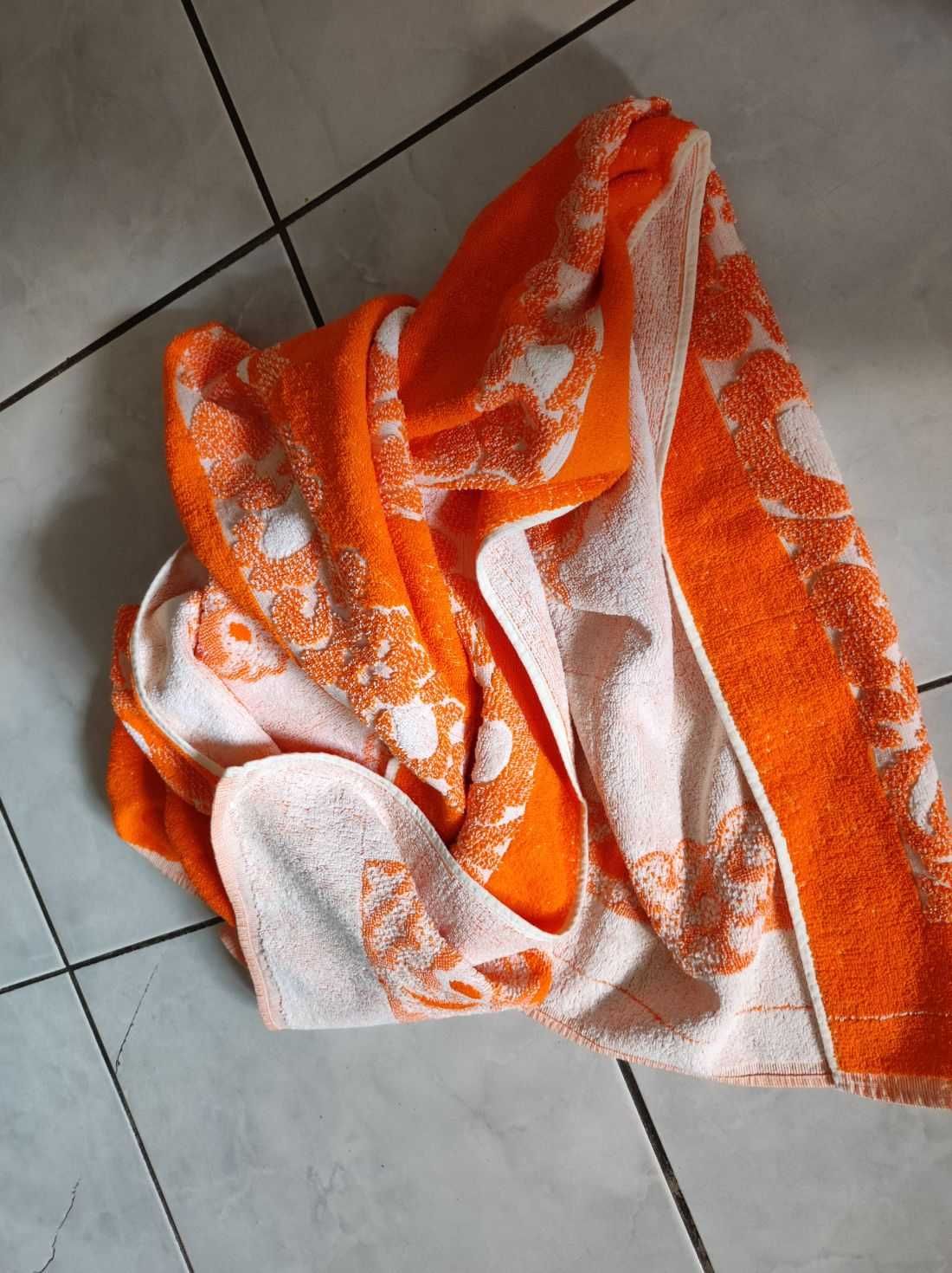 duży frotte gruby ręcznik kąpielowy basenowy plażowy dwustronny