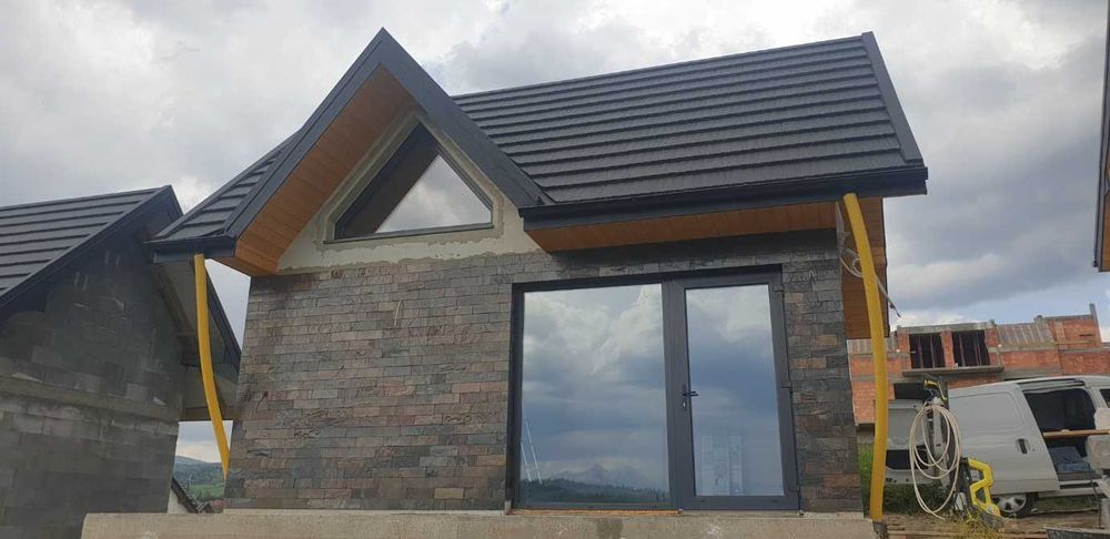 Płytki Kamienne Łupek Złoty California Gold naturalny 30x10x1cm