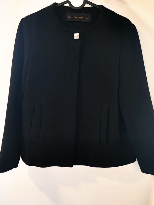 Casaco preto Zara