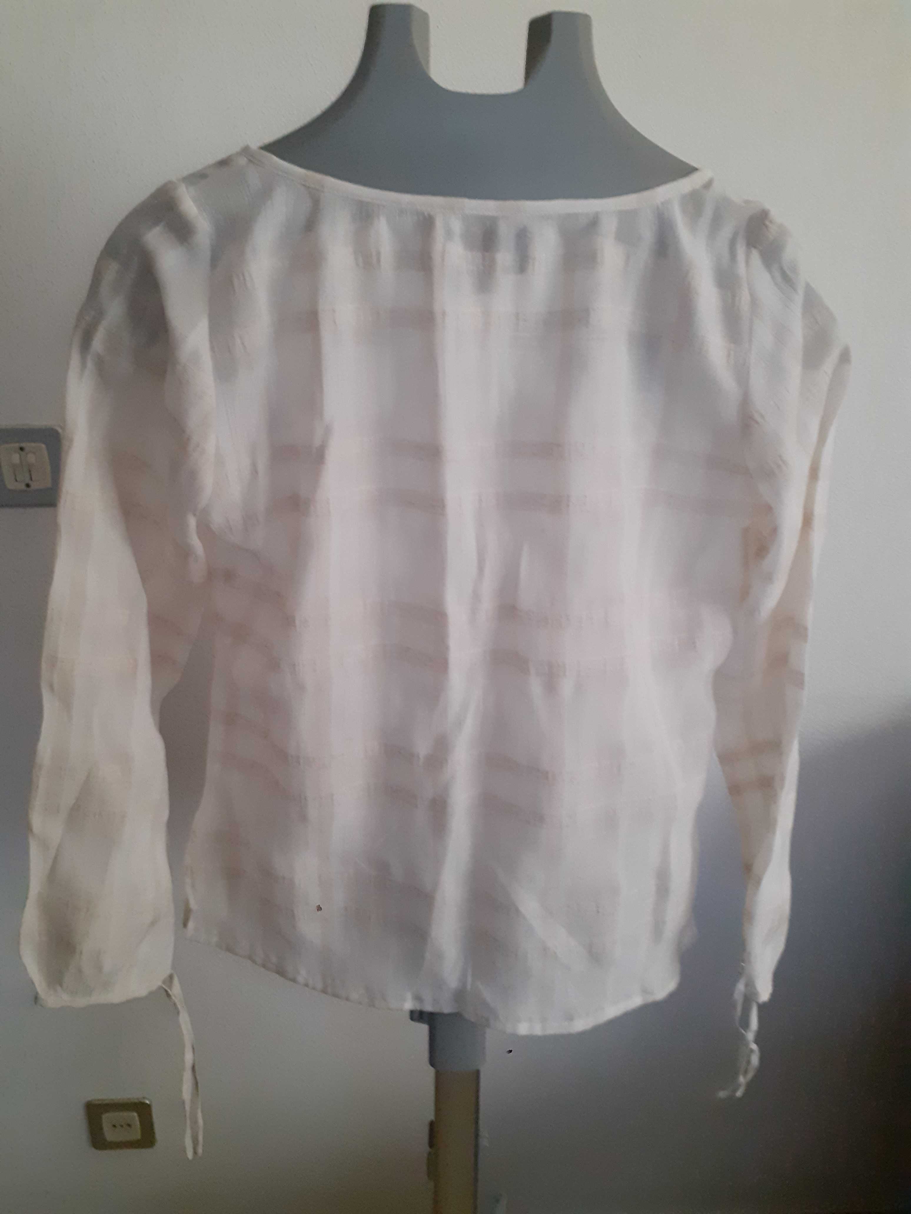 Blusa/camisola de linho