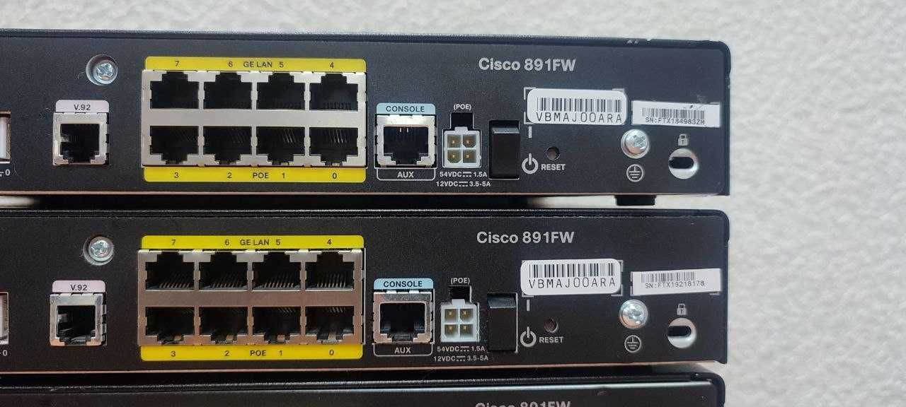 Маршрутизатор Cisco C891FW-А-K9 - Юнісфера