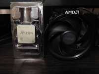 Процесор AMD 5 2600 + кулер із радіатором