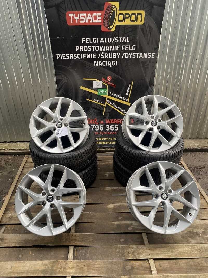 Alufelgi Seat Leon Ateca Cupra VW Skoda 5x112 7,5J 18'' ET51 Montaż !