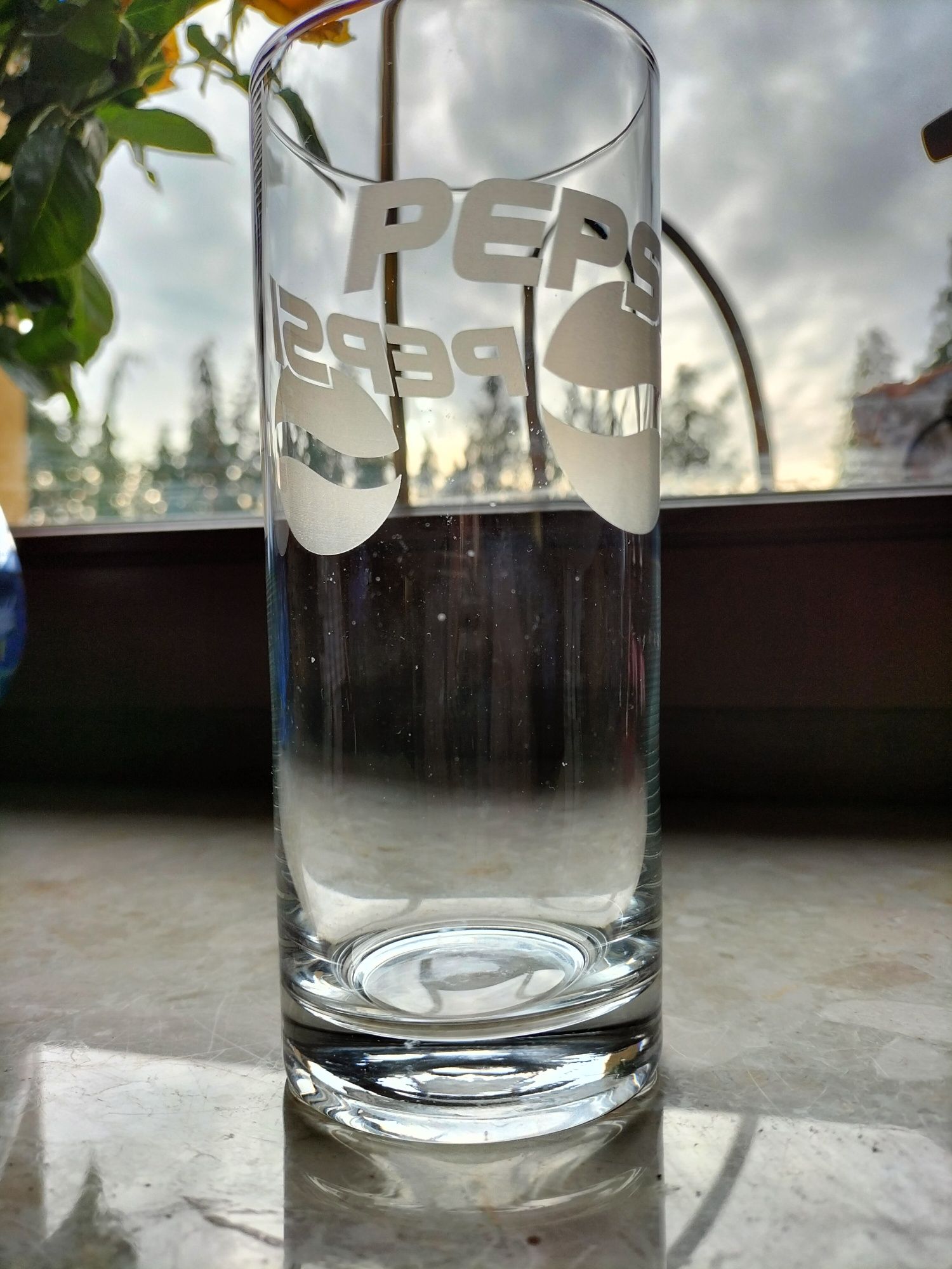Szklanki szkło Pepsi 300 ml nadruk biały do napojów drinków 6 sztuk