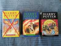 Livros de Harry Potter em óptimo estado (JK Rowling - 1ª edição)