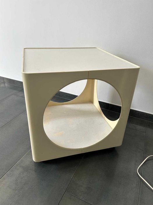 Stolik space age vintage barek lata 70te