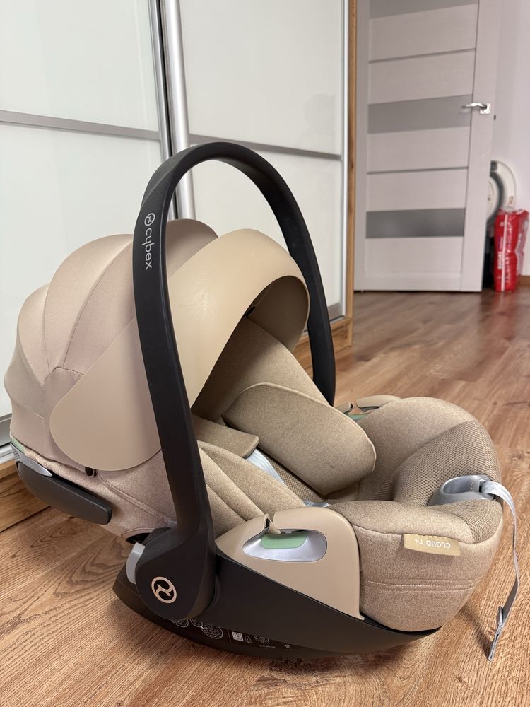 cybex cloud t i size cozy beige plus