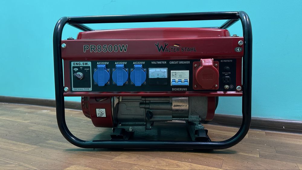 Продам бензиновий генератор Walter Stahl PR8500W