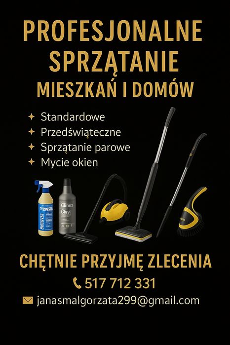 Pomoc domowa sprzątanie