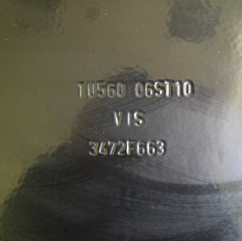 Talerz uzębiony 560mm Z10 6-otw. 122mm gr.4mm