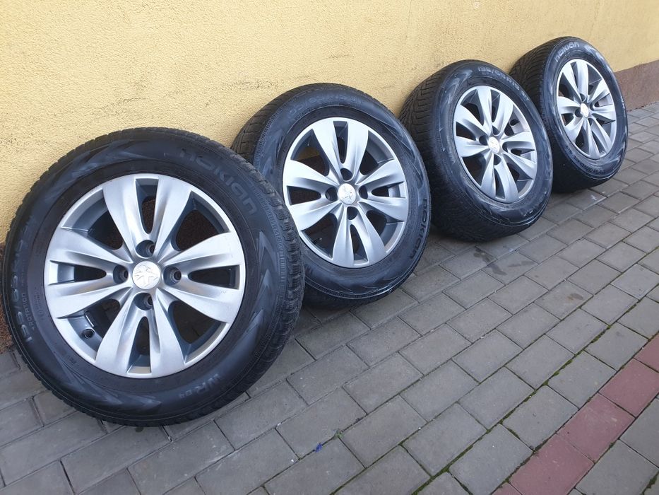 Koła zimowe 15cali citroen peugot 4x108