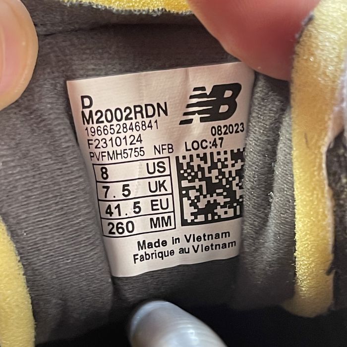 Чоловічі кросівки Нью Беленс 2002 Protection Pack Olive Green