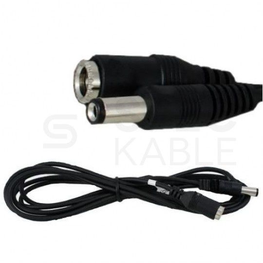 Przedłużacz kabel dc, 2,5 m 5,5/2,1m
