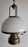Lampa żyrandol stylowy mosiężny retro