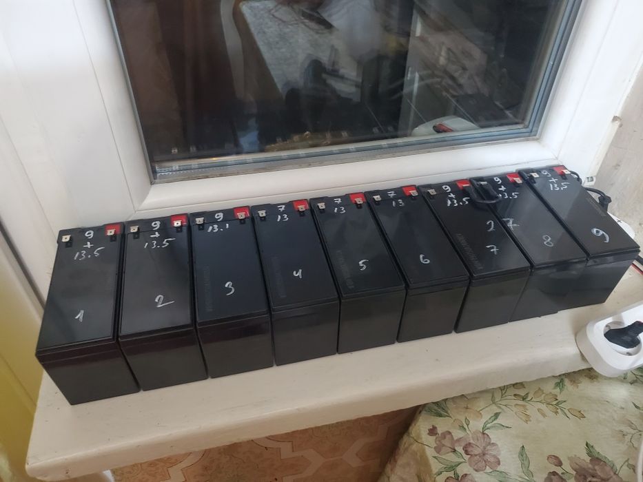 Аккумуляторные батареи AGM 7 и 9 aH