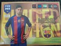 Karta piłkarska XXL limited edition 2017 panini fifa 365 messi