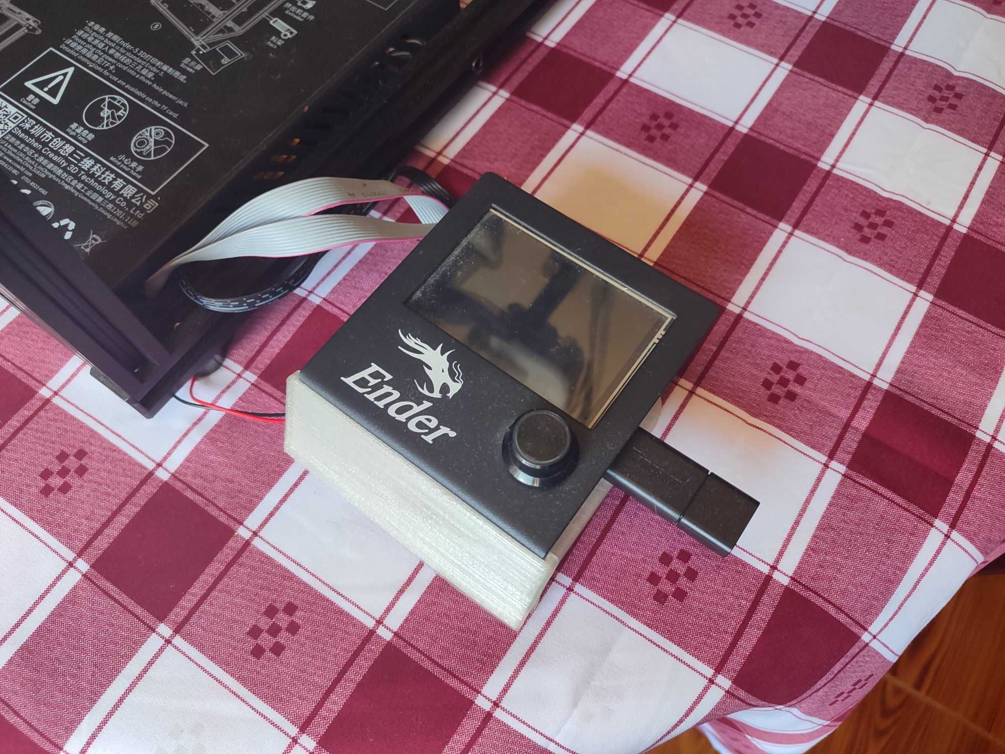 Impressora 3D Ender 5 com Vários Upgrades