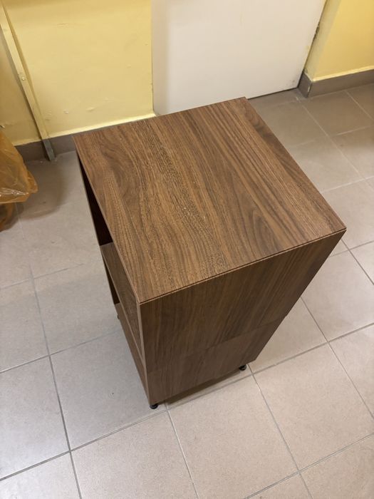 Ikea Eket, Orzech, 35x35x80 cm