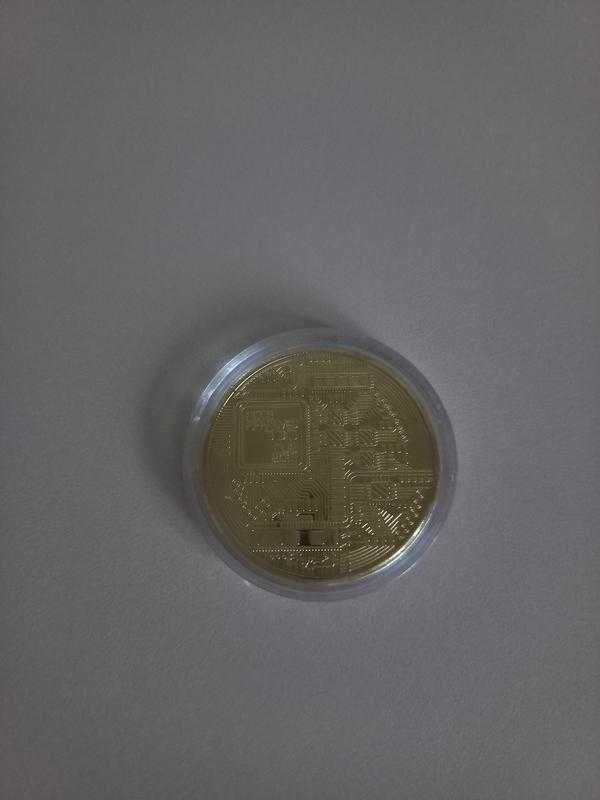 Сувенирная монета Биткоин  ( Bitcoin )