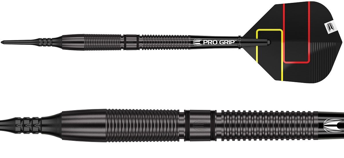 TARGET Zestaw lotek DART Gabriel Clemens Black Edition 19G 90% Wolfra