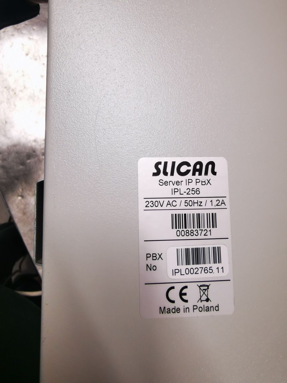 centrala telefoniczna Voip +8 komórki GSM Slican server IP-PBX IPL-256