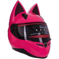 Мото Кото шлем с ушками Predator M-L цвета в ассортиме