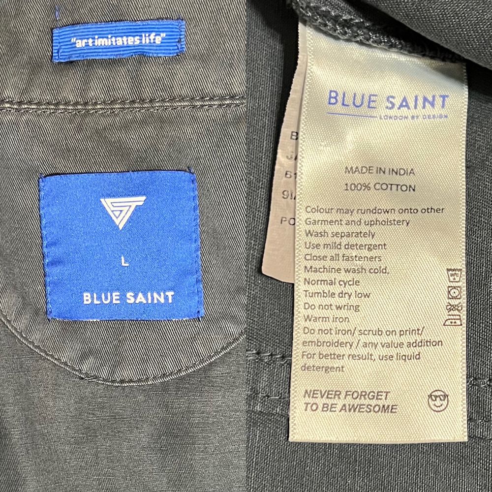 Джинсовая куртка, ветровка Orange Fresh и Blue Saint