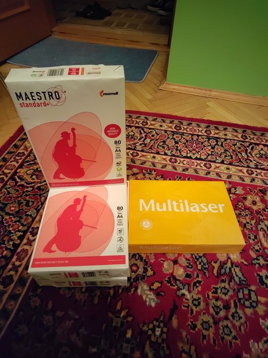 Paper формату A4 500 80 g/m² mondi Maestro & Multilaser