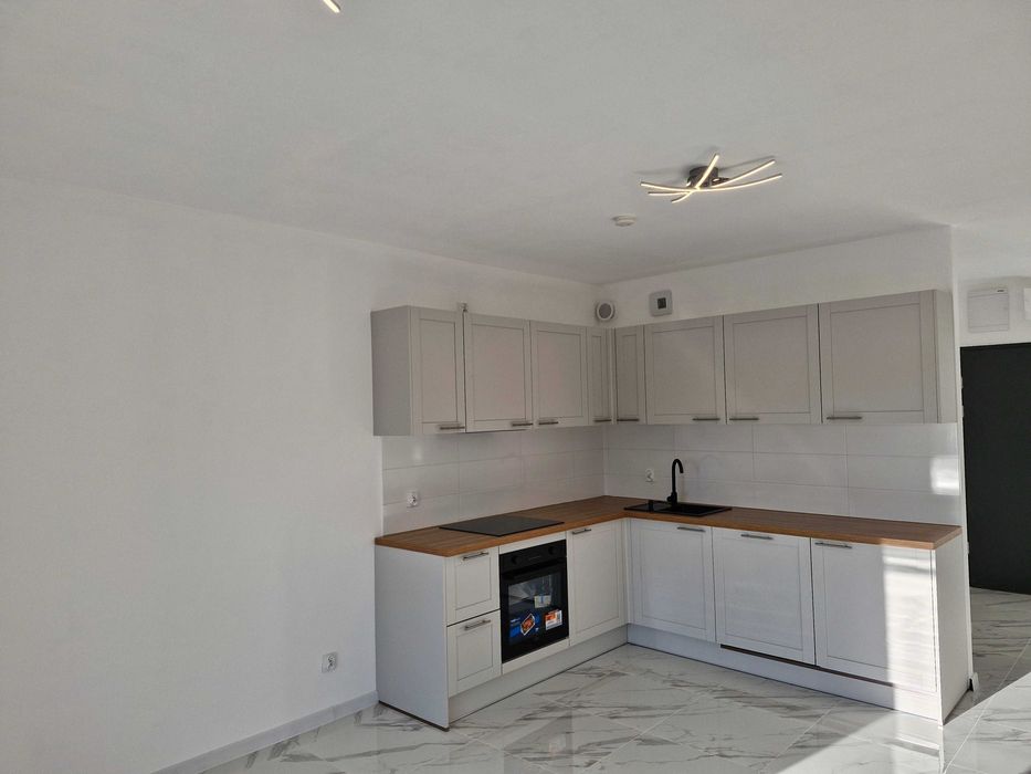 kawalerka nowa - wysoki  standard  z ogródkiem