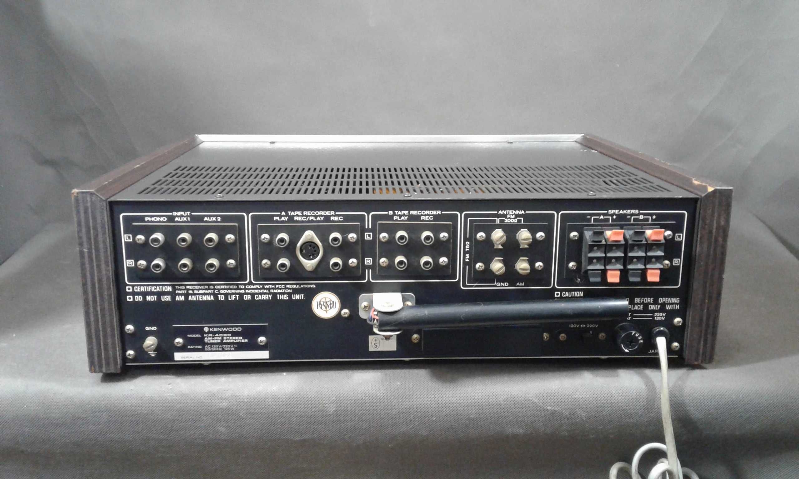KENWOOD KR-4050,amplituner stereo vintage
