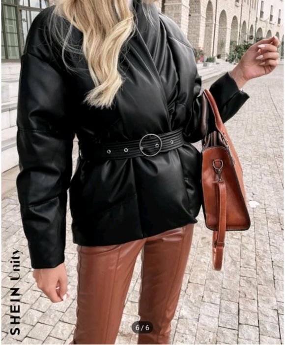 Куртка з екошкіри