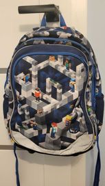 Plecak szkolny TopGal Minecraft dwukomorowy do 1-4 klasy