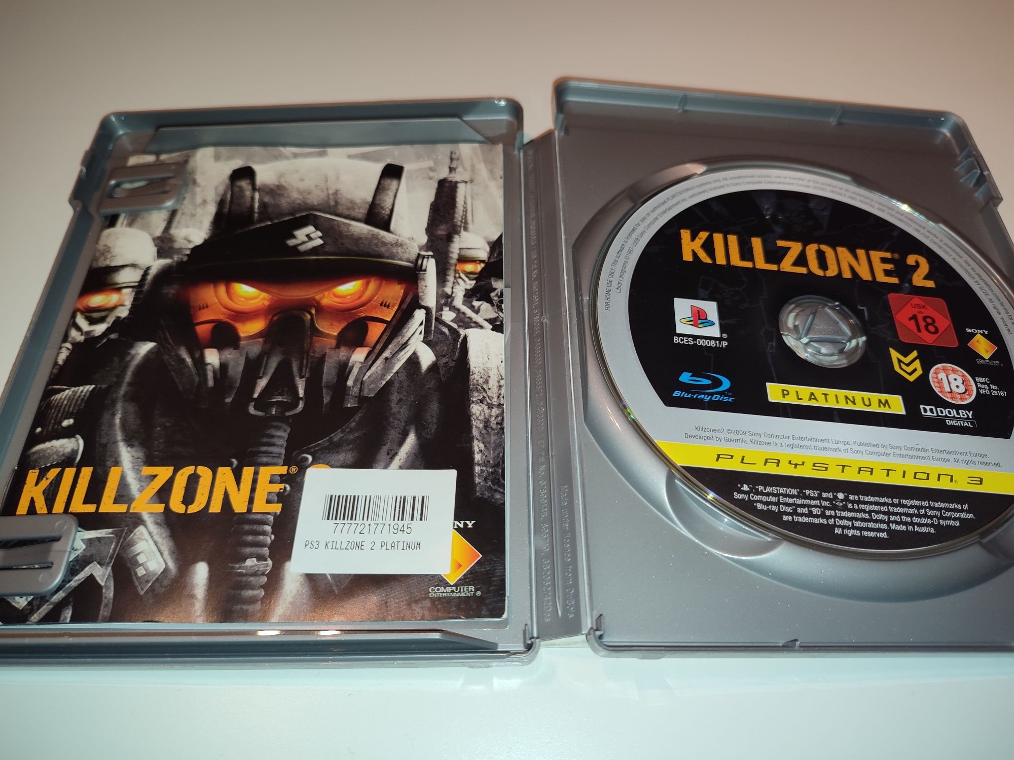 Gra Ps3 Killzone 2 II Platinum gry PlayStation 3 Hit Sniper Diablo