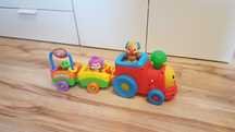 Fisher price pociąg szczeniaczka zabawka interaktywna i edukacyjna